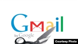 A graphic works shows Google mail (Gmail) sign.
