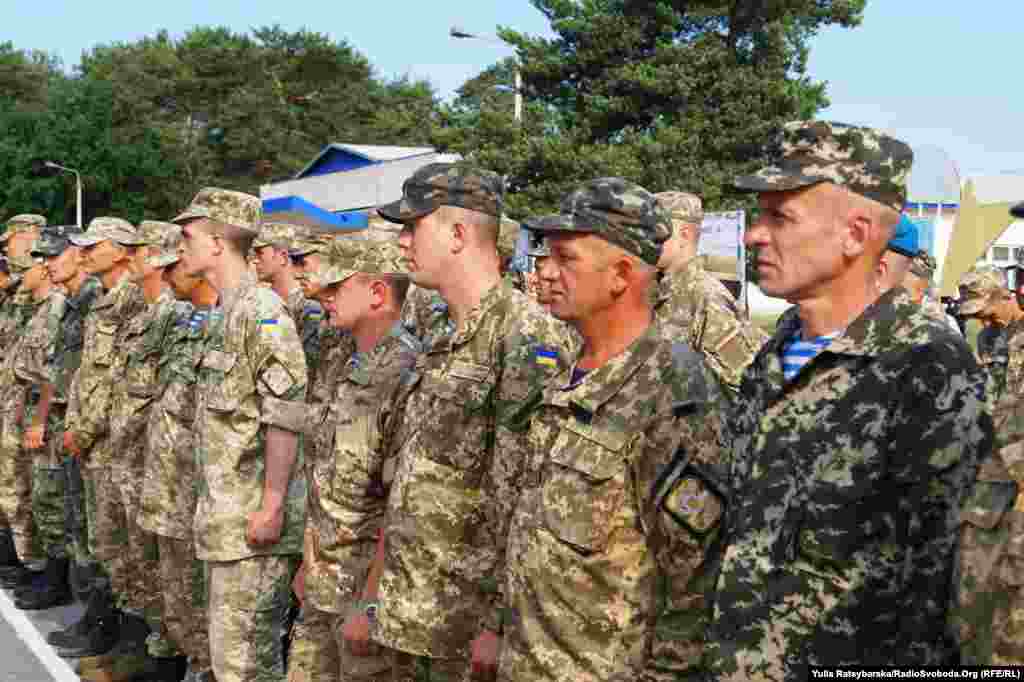 Вшанування пам&rsquo;яті загиблих в Іл-76 у військовій частині в селищі Гвардійському