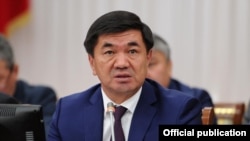 Премьер-министр Кыргызстана Мухаммедкалый Абылгазиев.