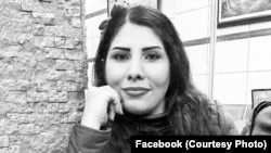 Iranian blogger Neda Amin who faced deportation threat from Turkey due to her writing for an Israeli website, undated.