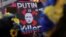 На акции против вторжения России в Украину, Нью-Йорк. Иллюстративная фотография