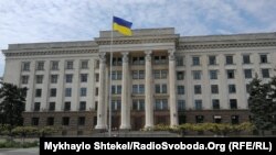 Національний прапор України на Куликовому полі, Одеса, 1 травня 2020 року