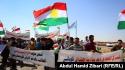 مظاهرة في اربيل دعما لسكان كوباني(من الارشيف)