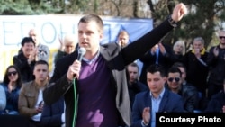 Стефан Богоев, претседател на Социјал демократската младина на Македонија(СДММ) и пратеник во Собранието на РМ.