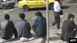 Tehranda işsizlər - 2008