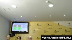 Konferencija za novinare povodom istraživanja o percepciji Haga, Beorgad 28. februar 2012.