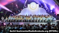 Проводи паралімпійської збірної команди України у Ріо-де-Жанейро. Київ, 27 серпня 2016 року. Збірну Україну представляє рекордна кількість спортсменів за всю історію участі в Паралімпійських іграх – 172 спортсмени, які беруть участь у 15 видах спорту.