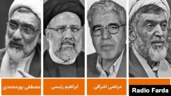 چهار چهره اصلی هیئت مرگ ۶۷ که از سوی رهبر جمهوری اسلامی به تصمیم‌گیری در مورد اعدام‌های گروهی تابستان ۶۷ مأمور شدند