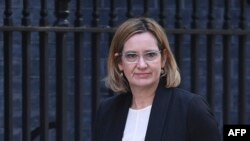 Britaniýanyň içeri işler ministri Amber Rudd 