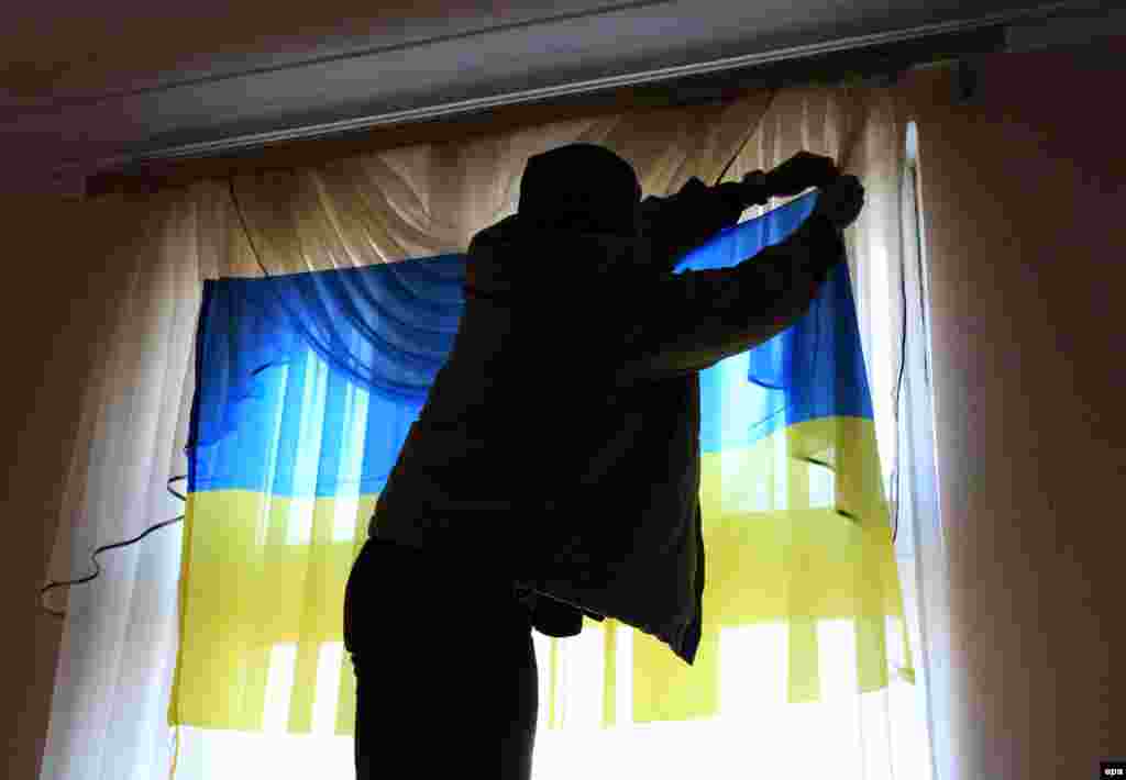 На одном из избирательных участков в Киеве 
