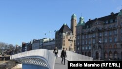 Pamje nga një pjesë e qytetit Malme në Suedi