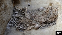 Groapă comună din timpul Războiului Civil Spaniol descoperită la Gerena în ianuarie 2012