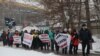 Новосибирск: обманутые дольщики провели марш протеста