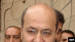المكلف بتشكيل حكومة إقليم كردستان العراق برهم صالح 