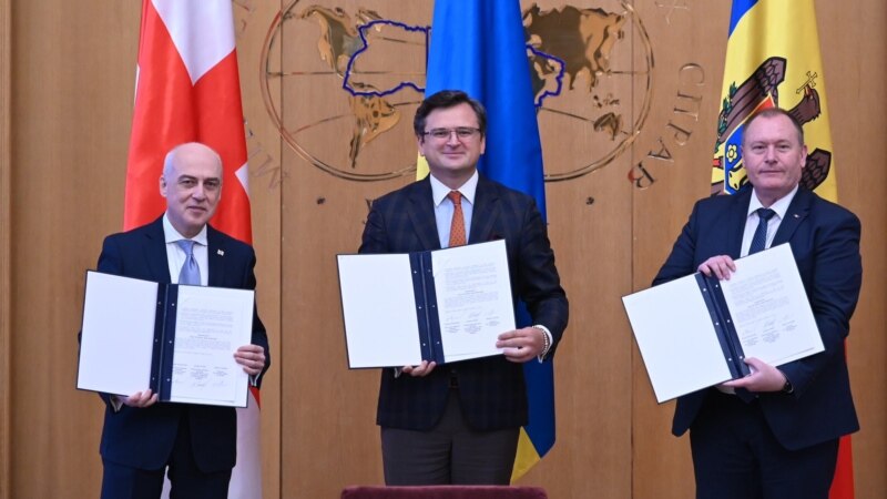 Ассоциированное трио: Украина, Грузия и Молдова вместе на пути  в Евросоюз