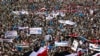 تجمع «ده‌ها هزار» نفر در صنعا در سالگرد حملات ائتلاف به رهبری عربستان