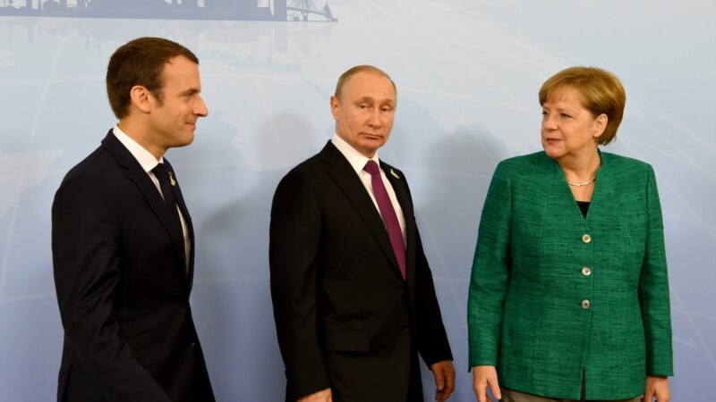 Маркон, Путин, Меркел и Зеленски следниот месец во Париз 