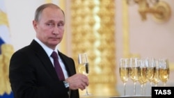  Президент России Владимир Путин на церемонии вручения верительных грамот 