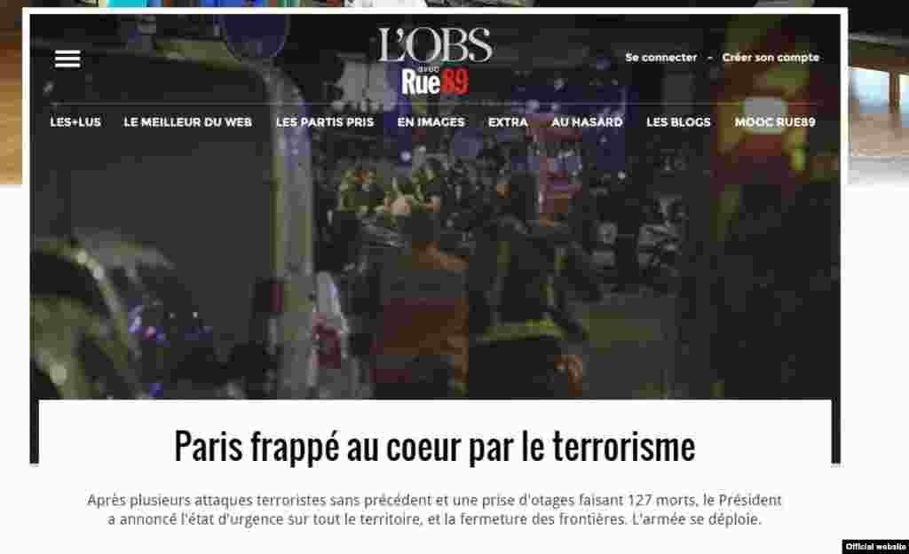قلب پاریس مورد حمله تروریستی قرار گرفت