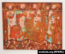 Сяргей Малішэўскі, карціна «У прыбіральні»