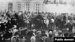 XI Qırmızı Ordu əsgərləri Bakıda - 1920-ci il