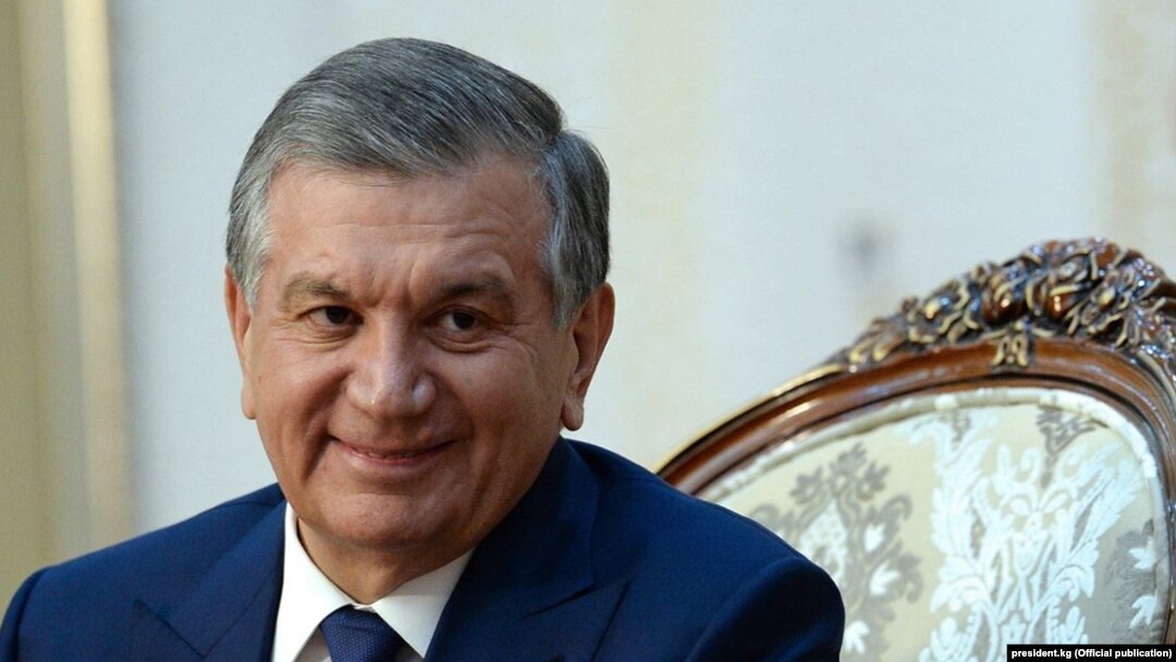 Uzbek President Shavkat Mirziyoev