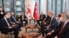 Gürcüstanın baş naziri İrakli Qaribaşvili sentyabrın 22-də Nyu Yorkda Türkiyə prezidenti Recep Tayyip Erdoğanla görüşüb