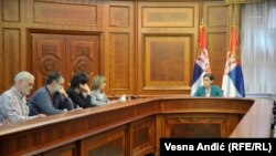 Maja Pavlović i novinarska delegacija na sastanku sa Anom Brnabić