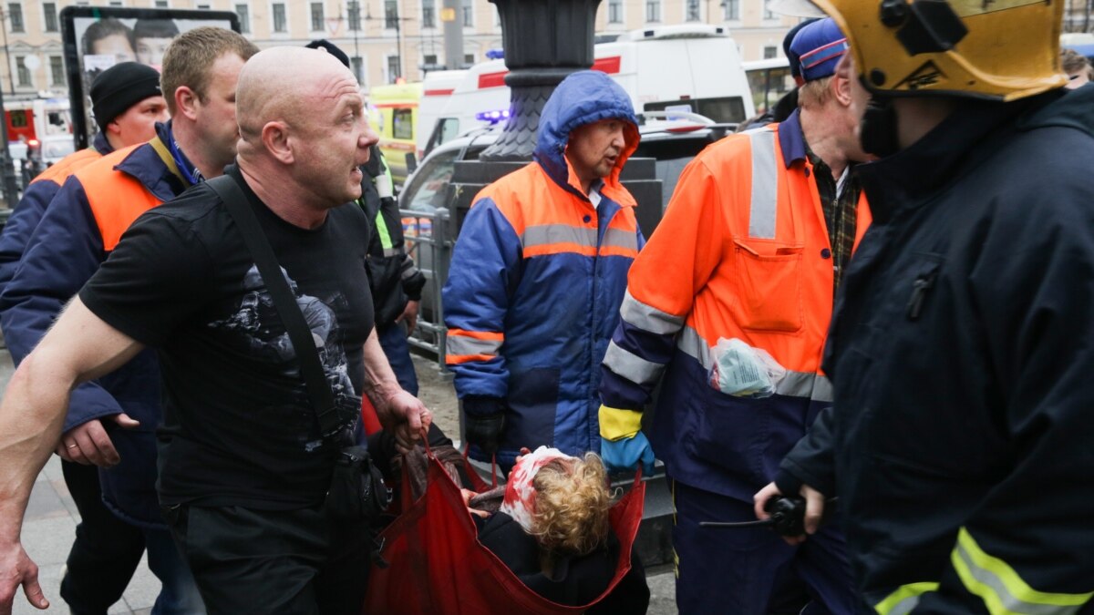 Путин в Питере. Взрыв в метро