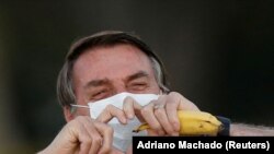 Președintele Braziliei, Jair Bolsonaro 