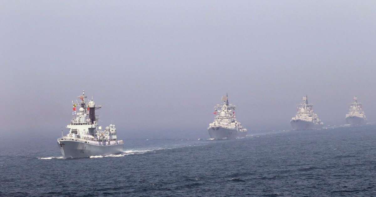 China, Russia Plan Joint Military Drills In South China Sea