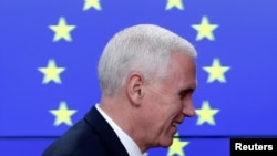 Nadam se da ćemo istražiti načine kako produbiti odnose između Sjedinjenih Država i EU: Pence