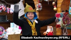 Валерій Лук'янченко, один з учасників різдвяного ярмарку