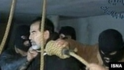 صدام حسین، لحظاتی پیش از اعدام