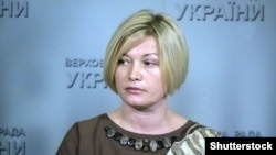 Уполномоченный представитель президента Украины по урегулированию ситуации в Донбассе Ирина Геращенко