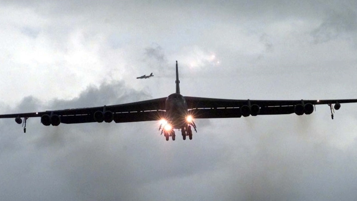 U.S. B-52 Bombers Complete Training Mission In Ukrainian Airspace