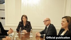 Atifete Jahjaga dhe Gabriele Meucci, foto nga arkivi