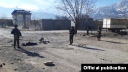 Кыргызско-таджикская граница. 15 марта. 