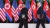 ترامپ می‌گوید مایل به دیدار دوباره با رهبر کره شمالی است