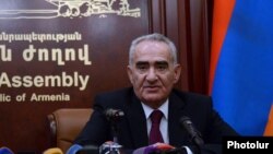 Председатель Национального Собрания Армении Галуст Саакян (архив)