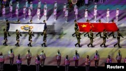 مراسم افتتاحیه هفتمین بازی‌های جهانی ارتش دنیا در ووهان، چین