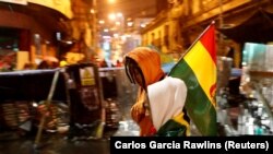 Пратэст у Балівіі пасьля прэзыдэнцкіх выбараў, 10 лістапада 2019