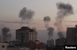 Нові повітряні удари Ізраїлю по цілях палестинських радикалів у місті Газа, 14 листопада 2012 року