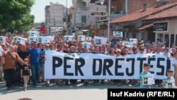 Protesta në Kumanovë, 4 qershor 2016