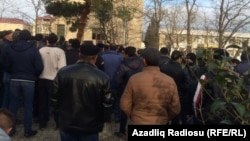 Siyəzəndə etiraz aksiyası. 13 yanvar 2016