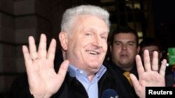 Ivica Todorić ispred zgrade suda u Londonu