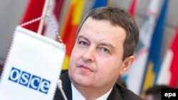 Действующий председатель ОБСЕ, министр иностранных дел Сербии Ивица Дачич (архив)