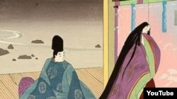 "Genji'nin hekayəsi" romanına illüstrasiya
