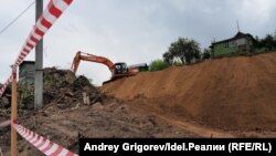 Зур Казан боҗрасы төзелеше, архив фотосы