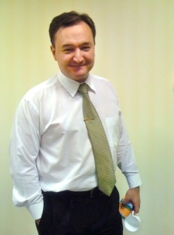 Russian lawyer Sergei Magnitsky in Moscow in 2007